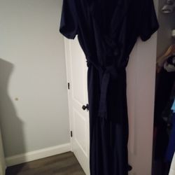 FRANCESCA'S COLLECTIONS WOMEN'S MIDNIGHT BLUE JUMPSUIT 
