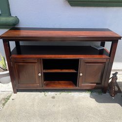 wood tv stand