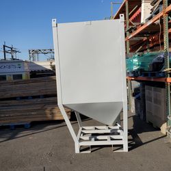 Stationary grain bins