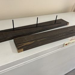 Pair of Floating Shelves