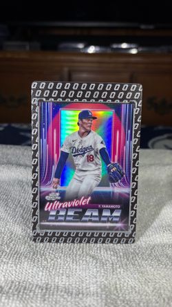 2025 Topps Cosmic Chrome Yoshinobu Yamamoto Refractor