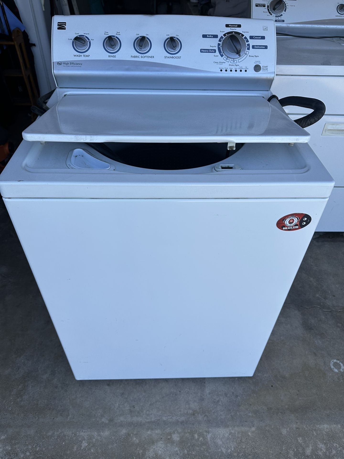 Washer And Dryer