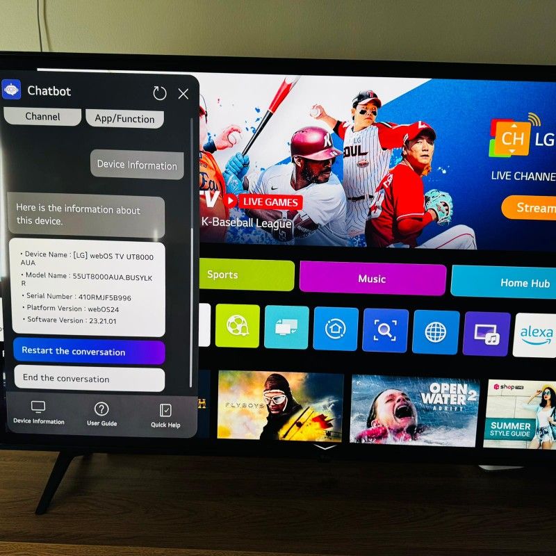 LG TV 55inch