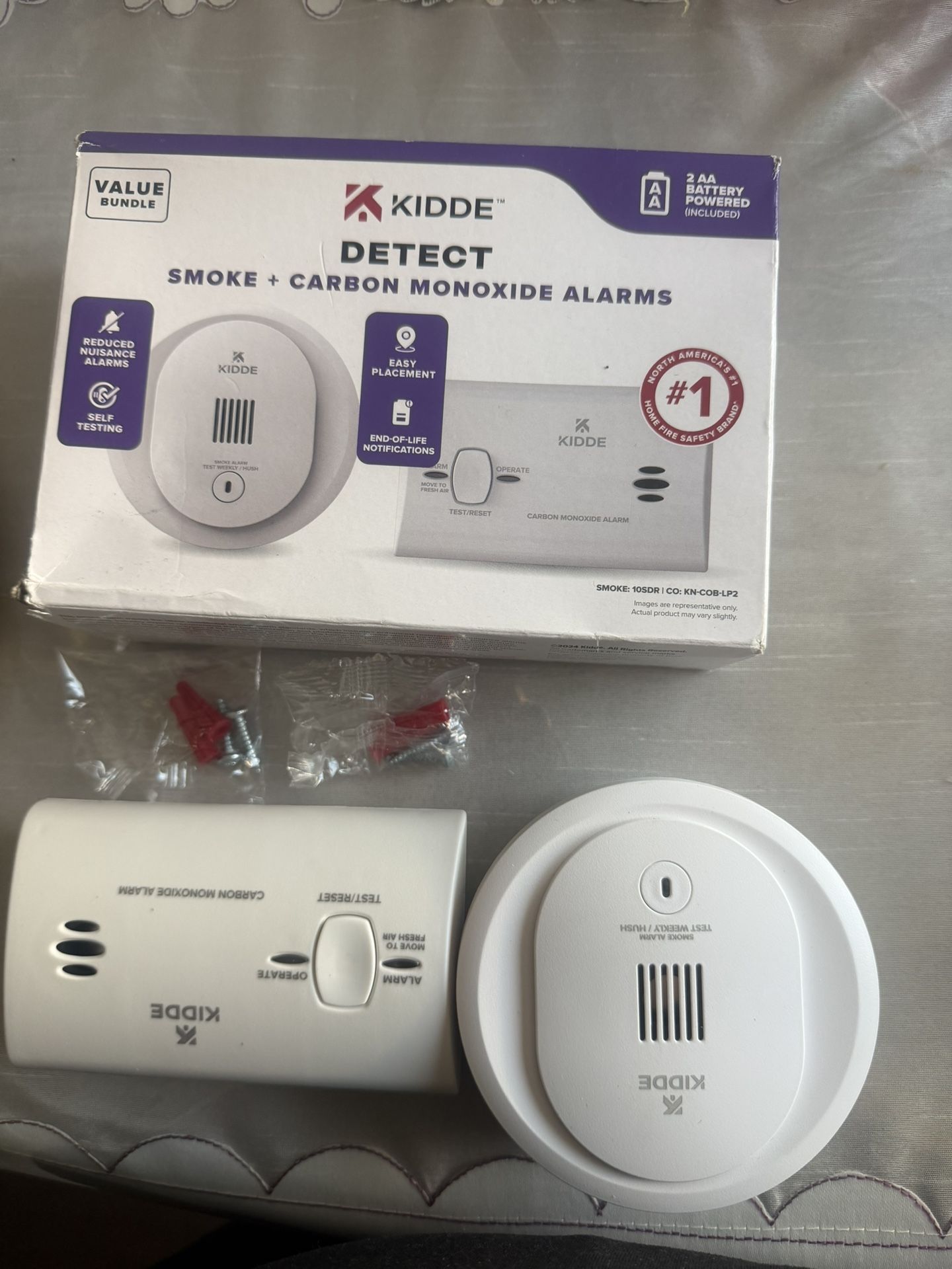 Smoke + Carbon Monocide Alarm