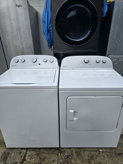 Whirlpool washer and dryer