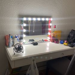 bluetooth mirror plus desk