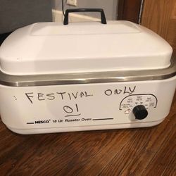 Nesco 18 Ct Roaster Oven 