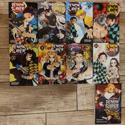 Demon Slayer Manga Books 