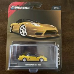 Majorette Collection Series  1995 HONDA NSX-R GT Yellow