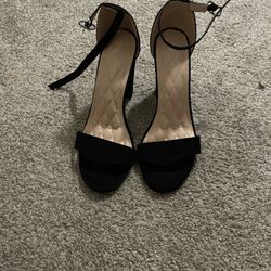 Black chunky Heels 