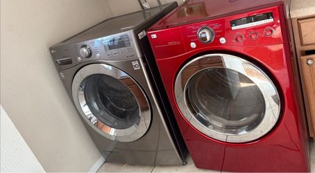 electric washer and dryer