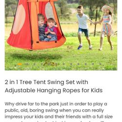 NOB RED COSTWAY HAMMOCK SWING TENT