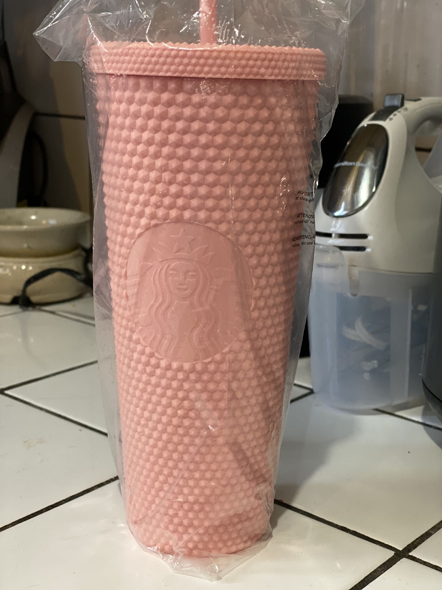 Starbucks Matte Pink Tumbler (FIRM PRICE)