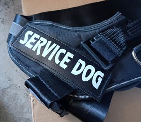 Large Service Dog Body Harness Only  20 Firm New