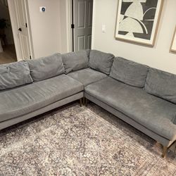 West Elm Andes Corner Sectional