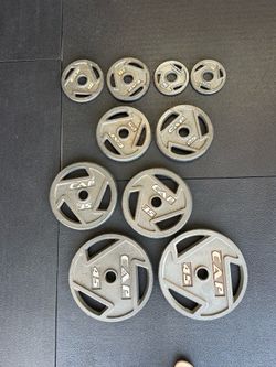 240lb Cap Weight Plate Set