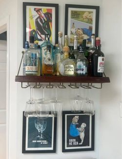 Wall Mounted Bar from Anthropologie