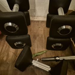 270 Pounds of Weights, Peloton Dumbbells