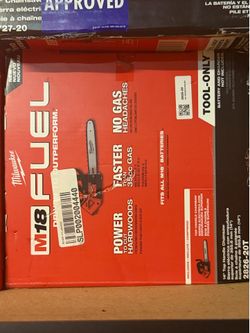 Milwaukee chain saw 14in