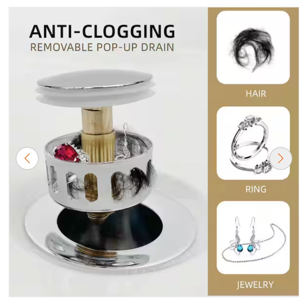 65 in. x 29.5 in. Acrylic Freestanding Flat Bottom Bathtub Soaking with Center Drain Free Standing Bathtub in White