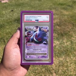 Gengar Lv. X 97/99 2009 Pokemon Platinum Arceus - Holo PSA 7 