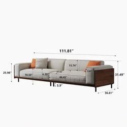 Brand New Mid-Mod couch 