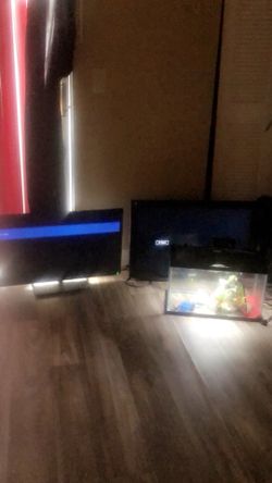 Bundle Deal !!!! 32” Toshiba, 40” Sanyo and Fish Tank !