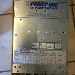 Power-One D.C Power Supplies 