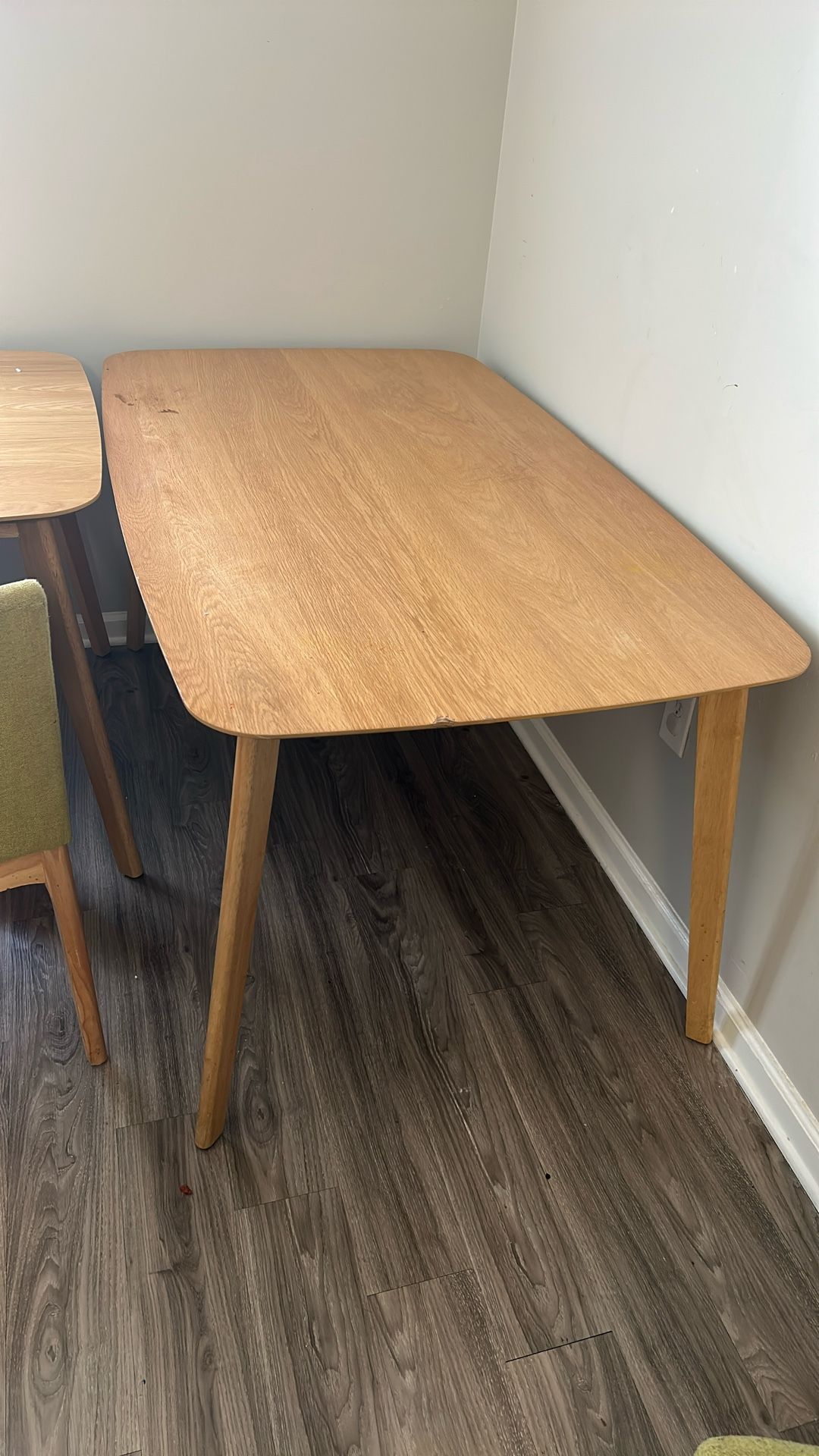 Wooded Table No Chairs