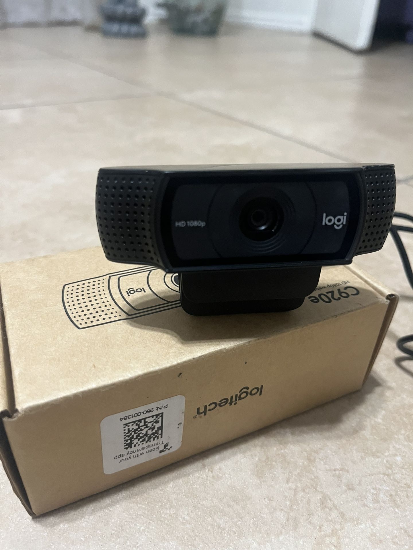 Logitech HD 1080p Webcam C920e