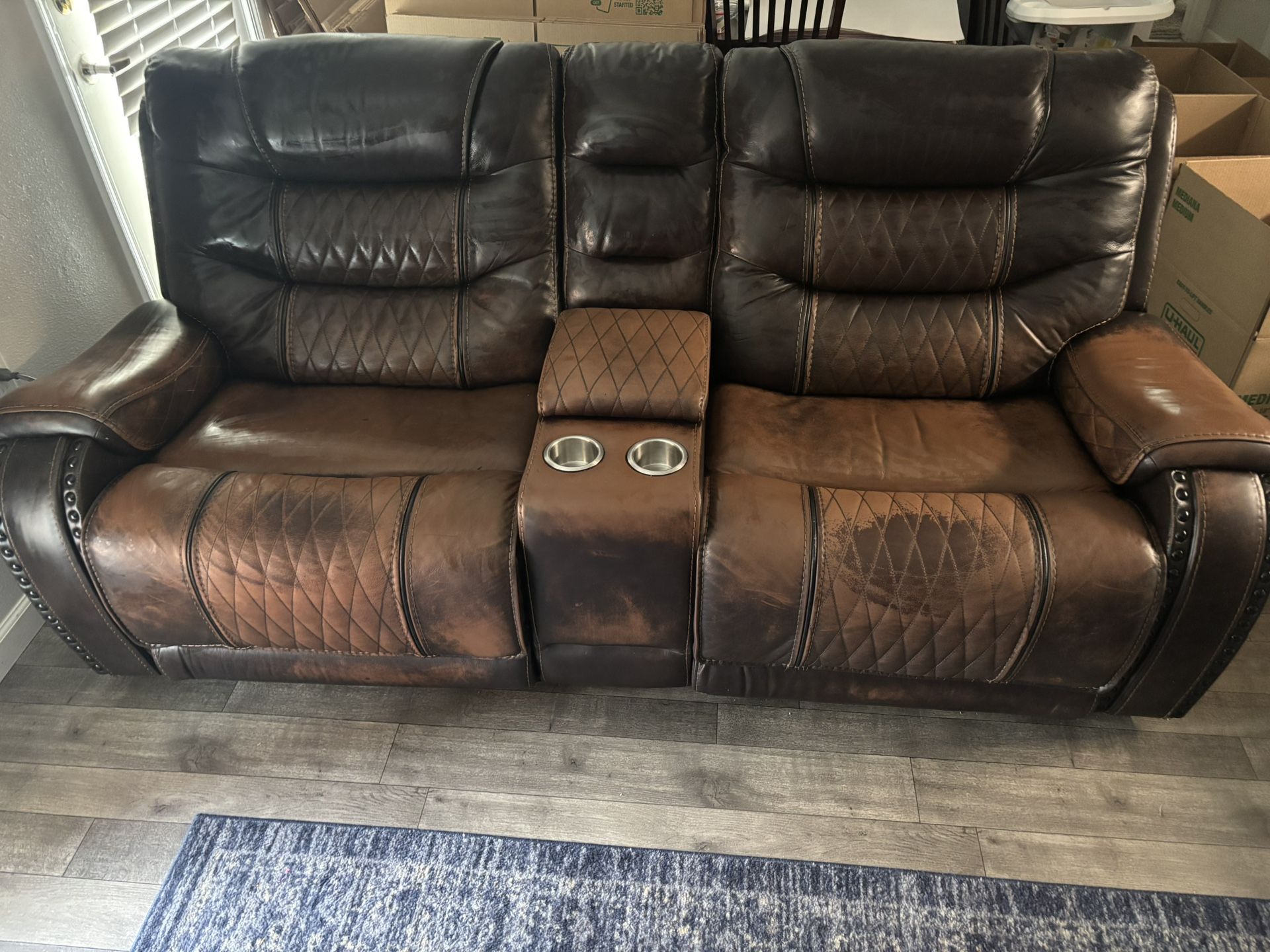 Leather Couch