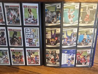 NFL Football Trading Cards Binder Collection