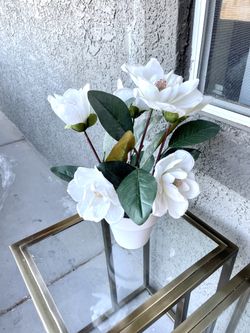 Fake Magnolias In Pot From Threshold Company 