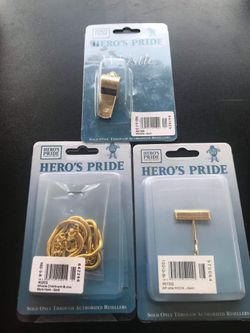 Hero's Pride Emblems Badges