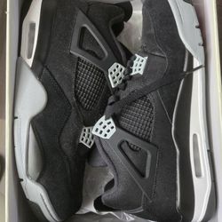🔥 FOR SALE – Jordan 4 Retro SE Black Canvas (Size 13) 🔥