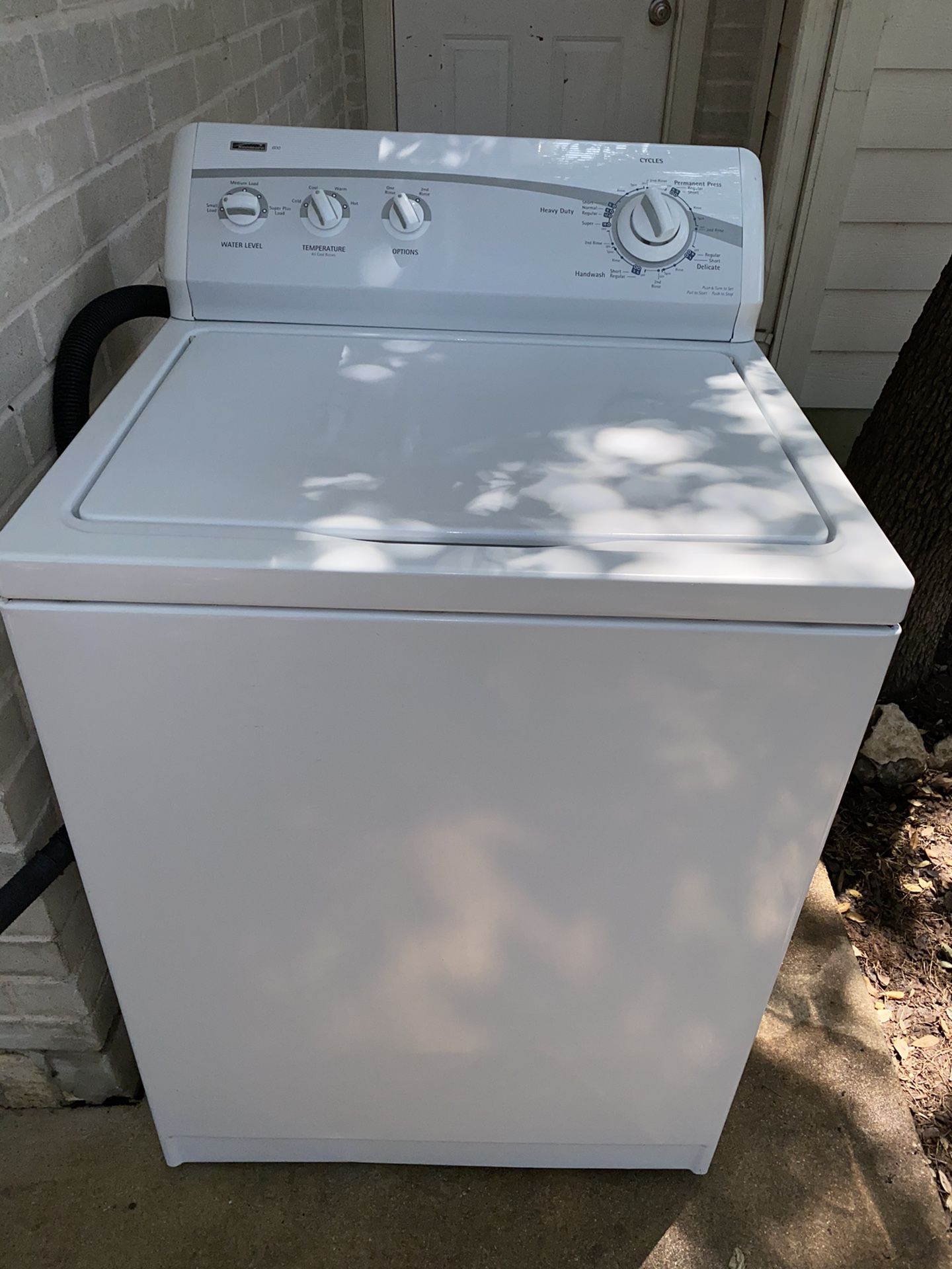 Kenmore 600 series large capacity washer
