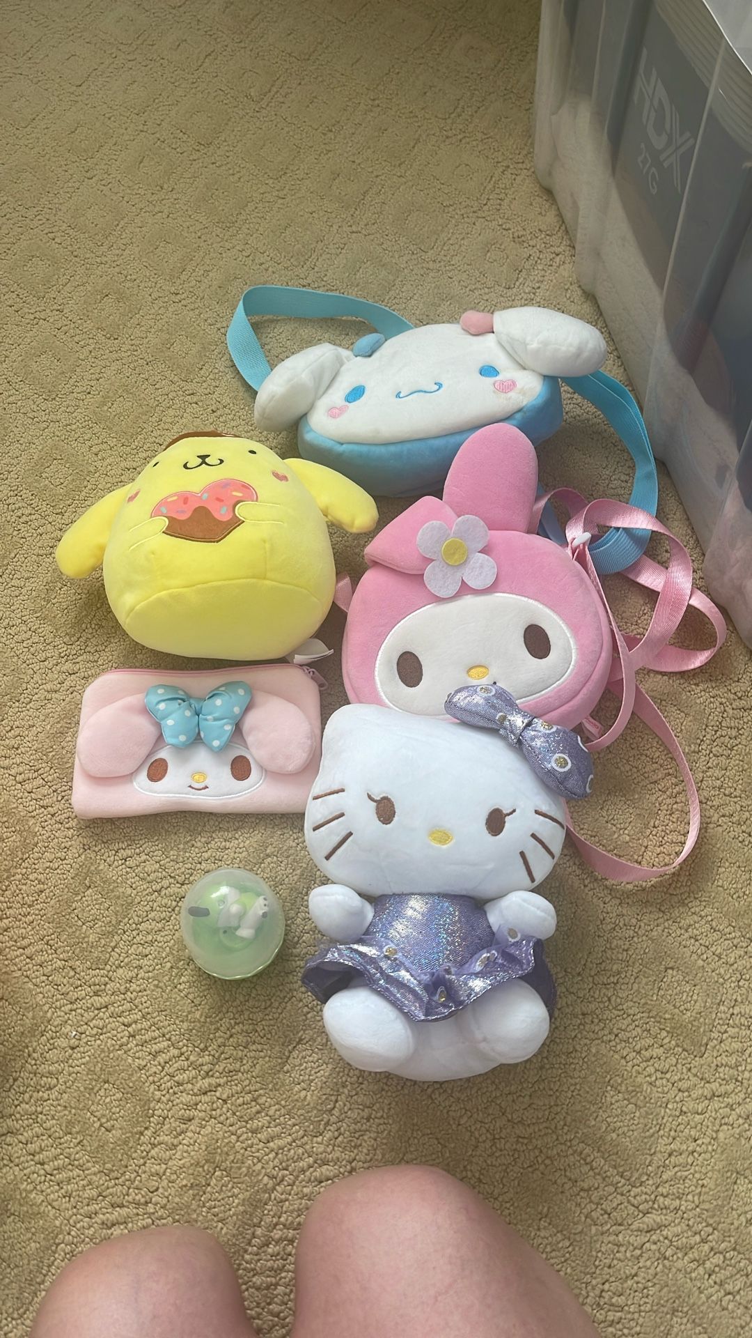 Hello Kitty Bags And Plushes