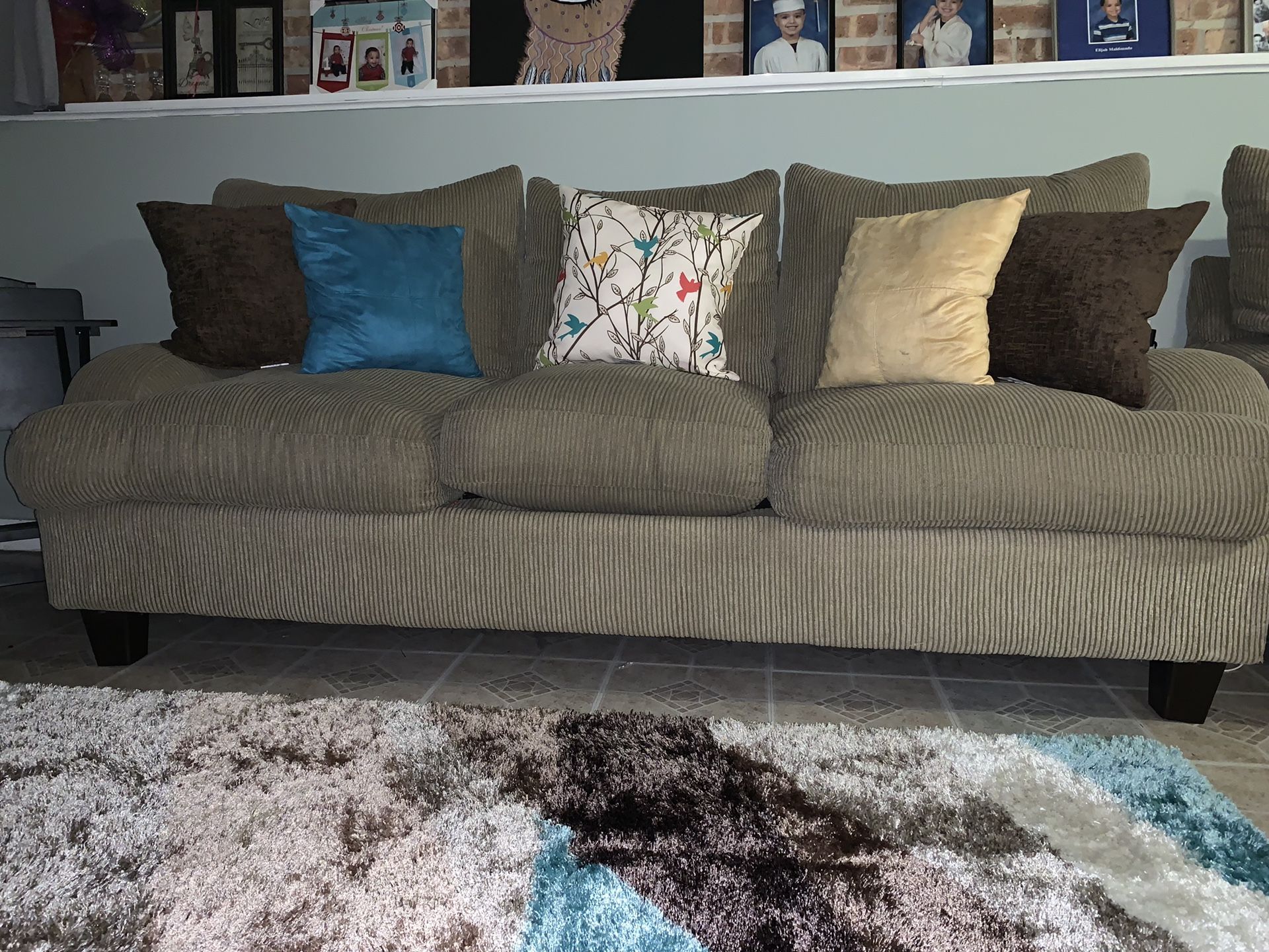 Light Brown 3 Piece Sofa Set for Sale in Chicago, IL - OfferUp