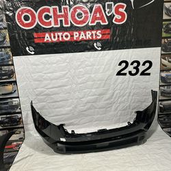 2024 Nissan Pathfinder front bumper