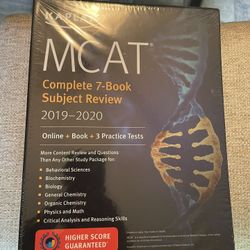 Kaplan MCAT - 7 Book Review Set (unopened)