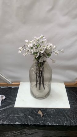 Large glass jug  vase
