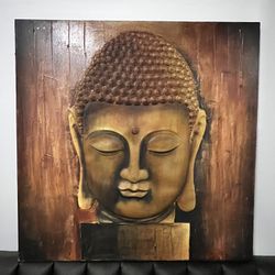 Buddha face Canvas 