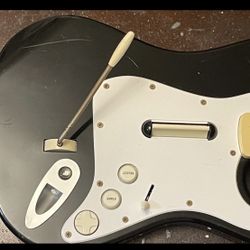 Playstation RockBand Harmonix Fender Stratocaster Guitar Model 822151 No Dongle