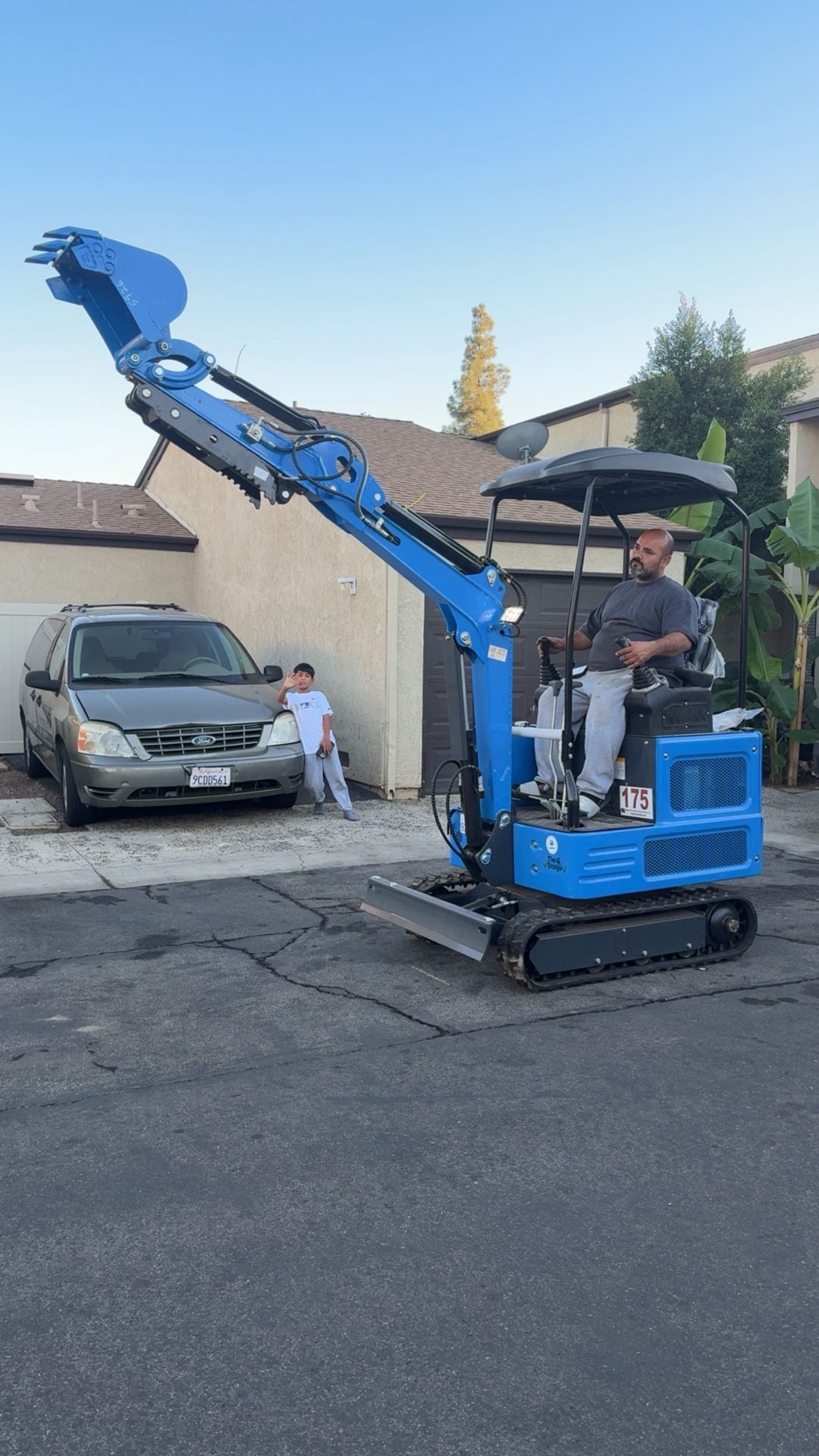Mini Excavator Diesel Kubota Engine