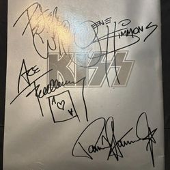 KISS 1997 Souvenir Tour Book! Autographed!