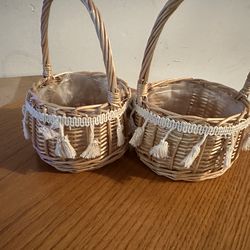 Small flower girl baskets