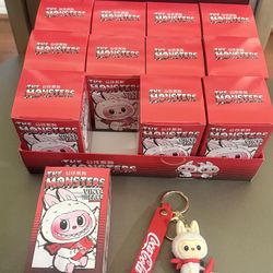 Labubu key Chains 12Ct