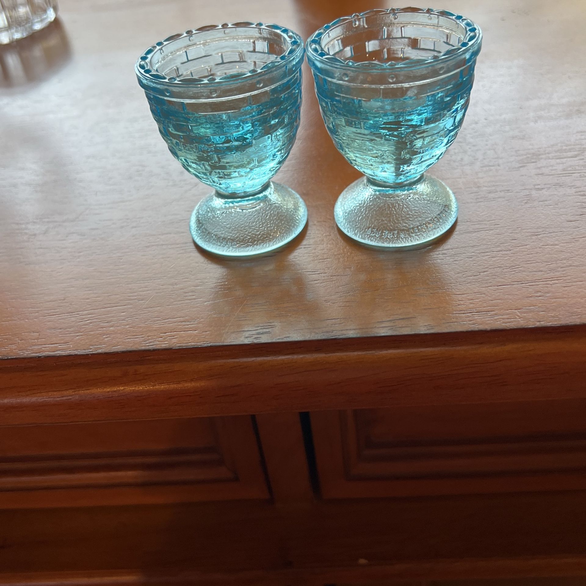 Set Of Two Longaberger EggCups