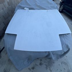 Rx7 Fc Aluminum Hood, Original White