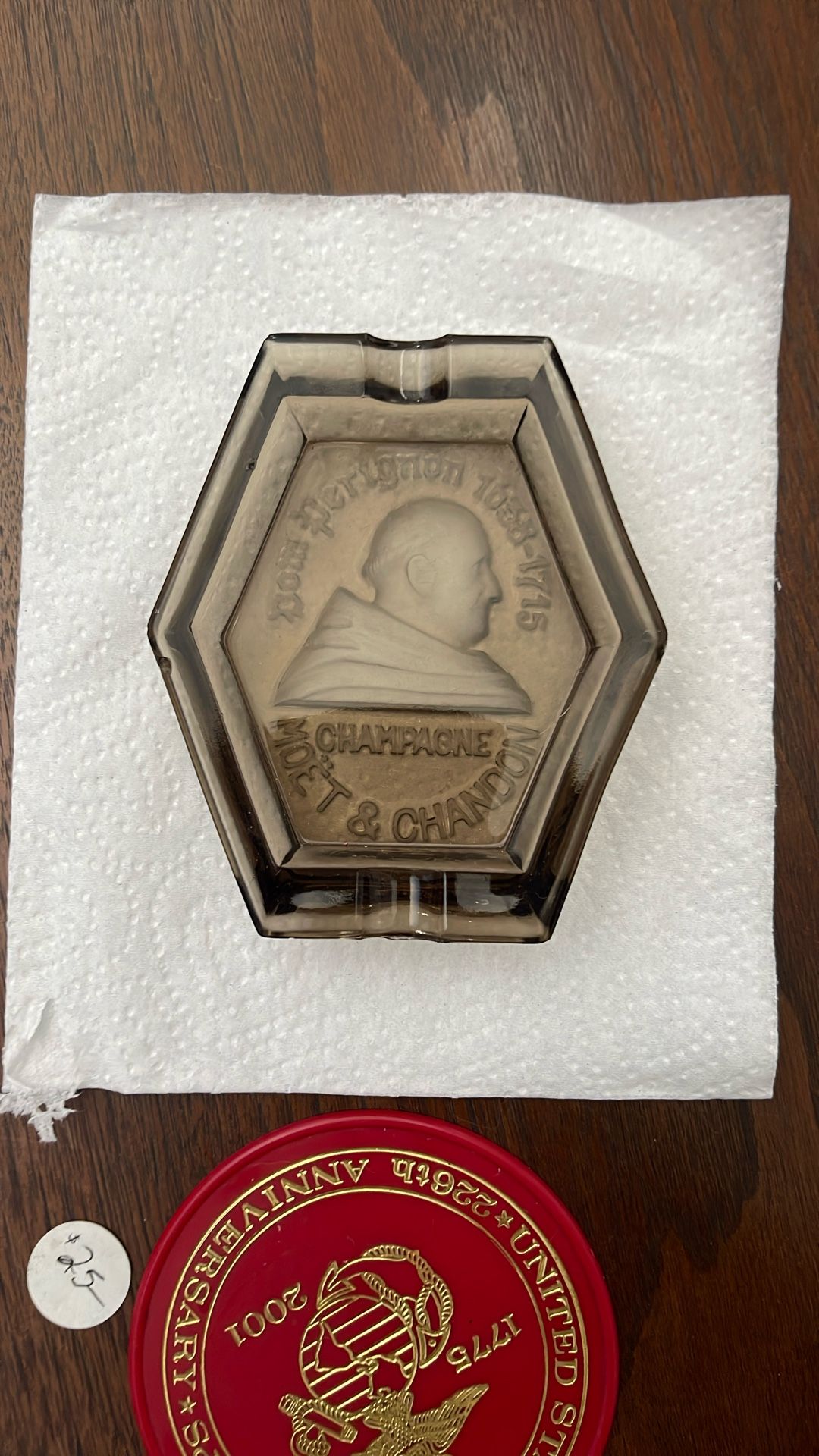 Vintage DOM PERIGNON Ashtray